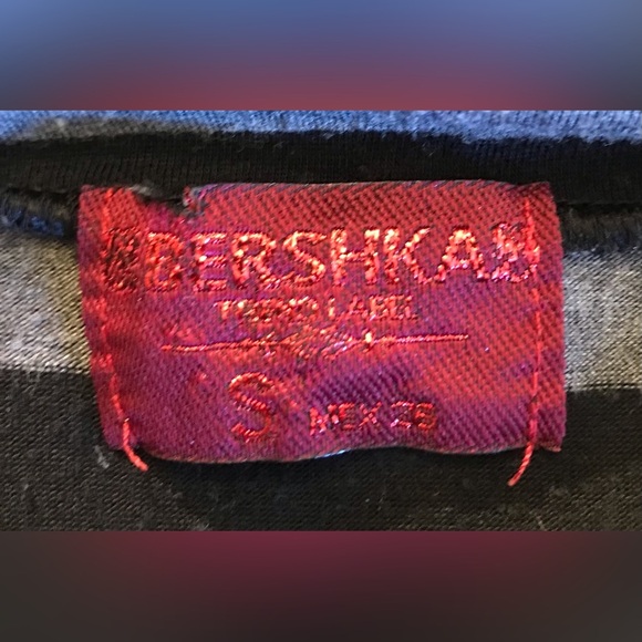 Vintage Bershkas Knit Jersey 90’s Striped Dress Size Small - Picture 2 of 4